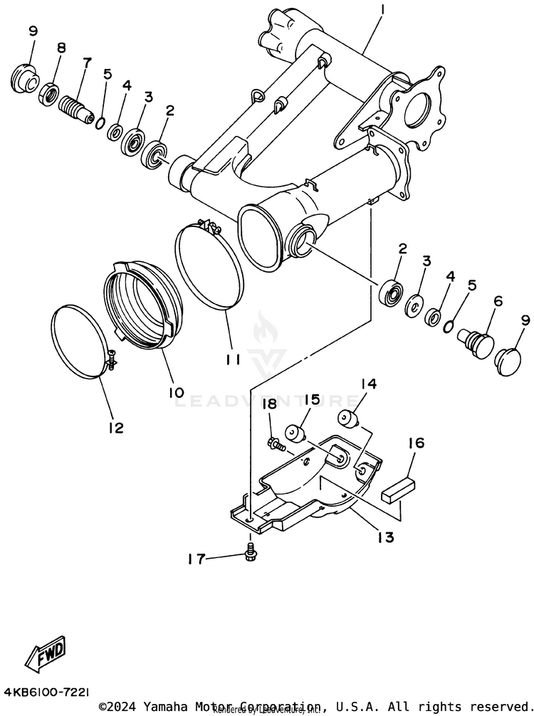 Rear Arm Schematic