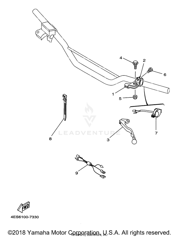 Handle Switch Lever Schematic