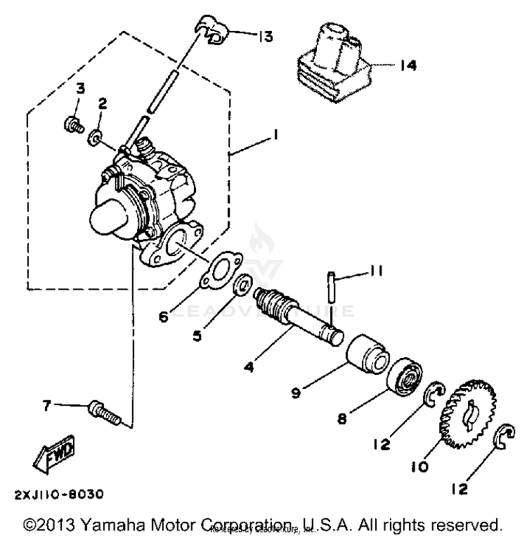 Oil Pump Schematic