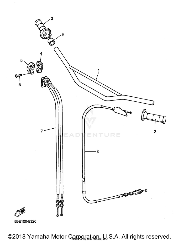 Steering Handle Cable Schematic