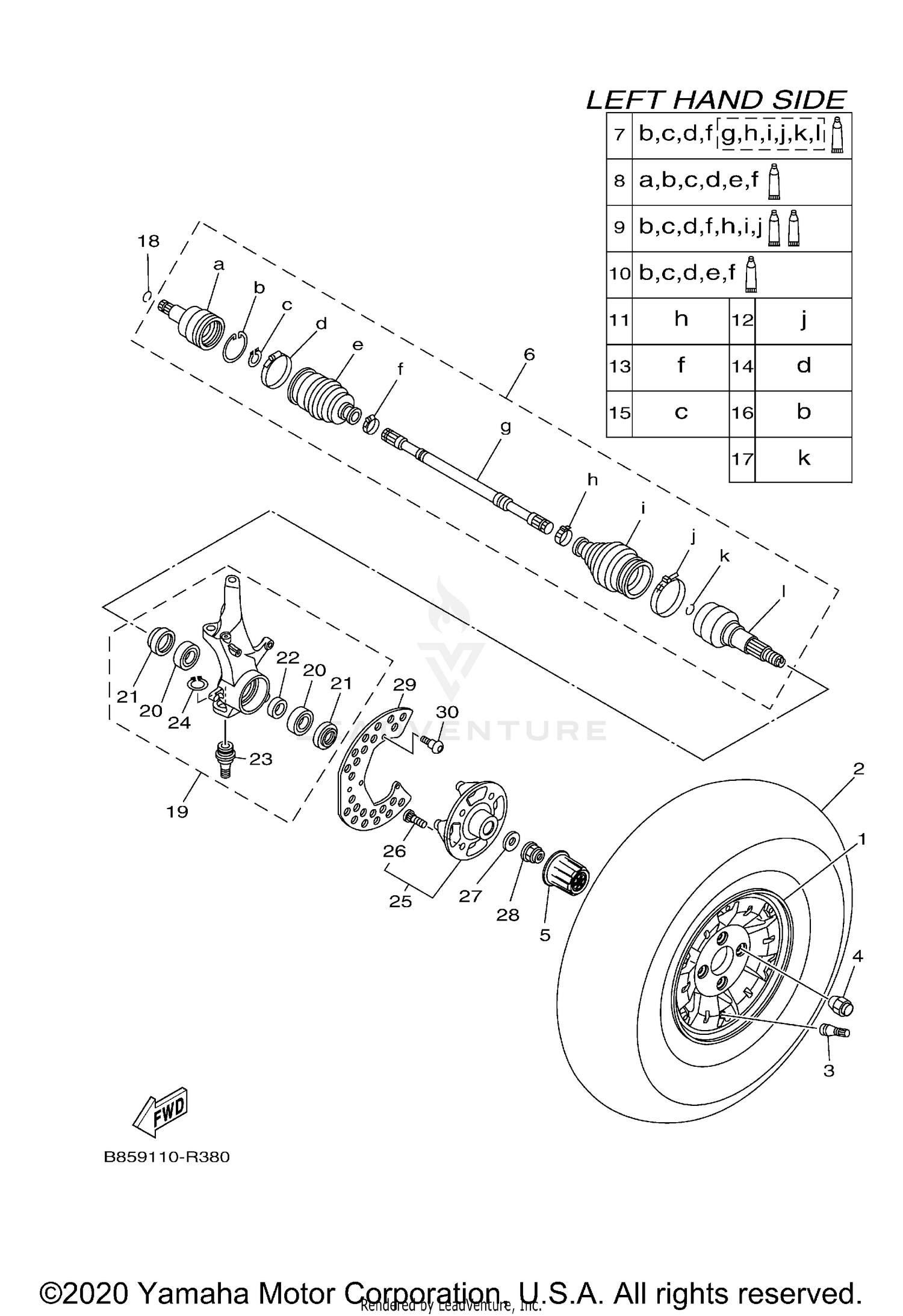 FRONT WHEEL