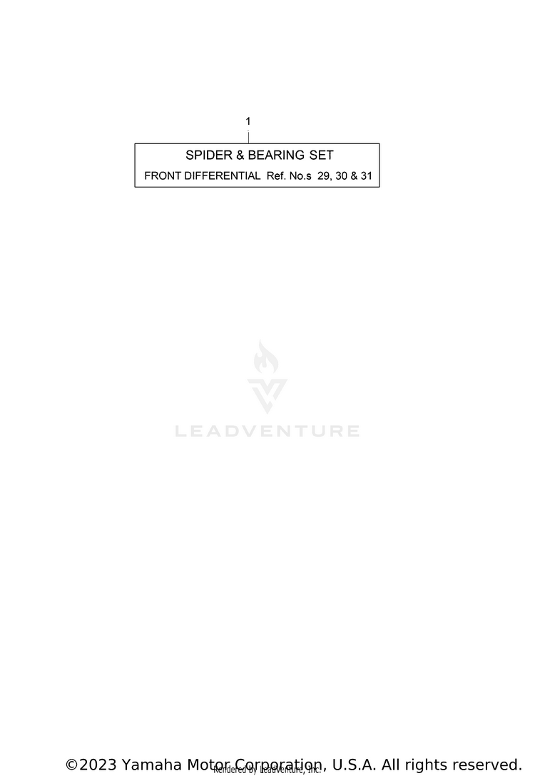 Alternate Parts VIKING EPS RANCH - YXM70VPRLC - 2020 Schematic