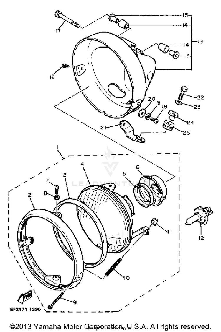 Headlight Schematic