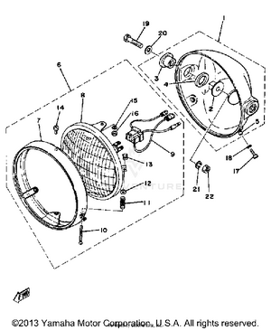 Headlight Schematic