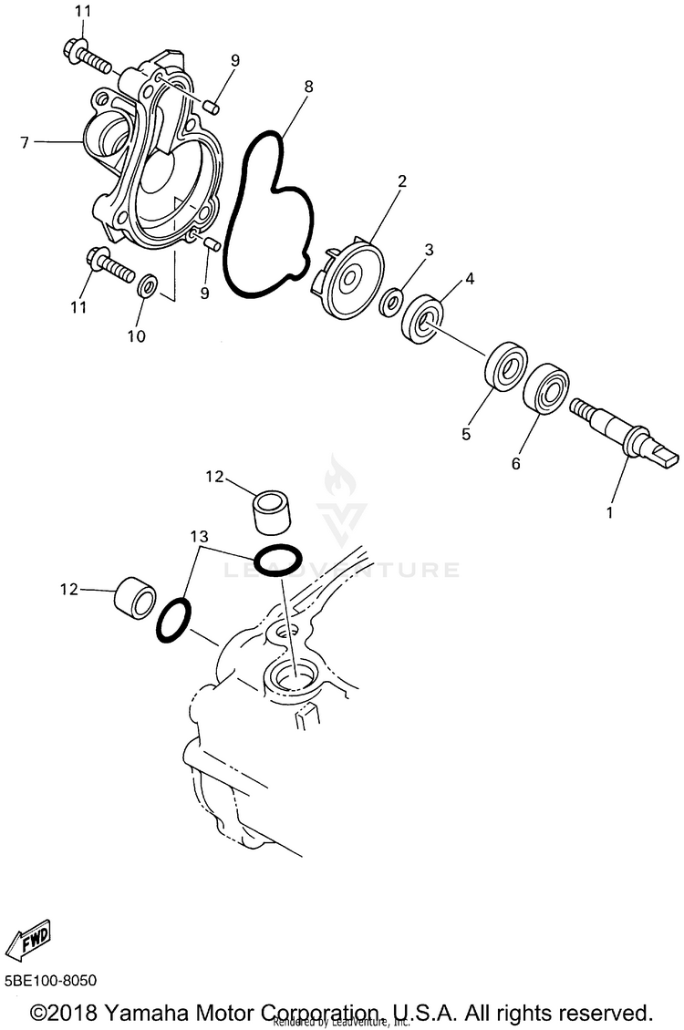 Water Pump Schematic