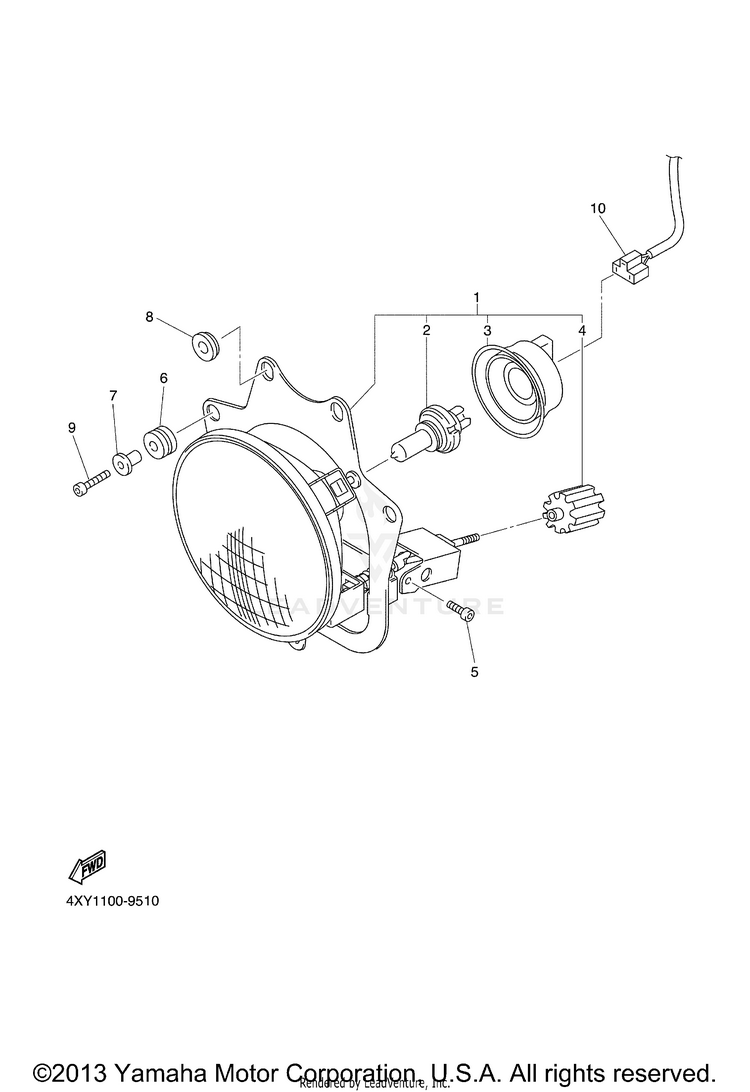 Headlight Schematic