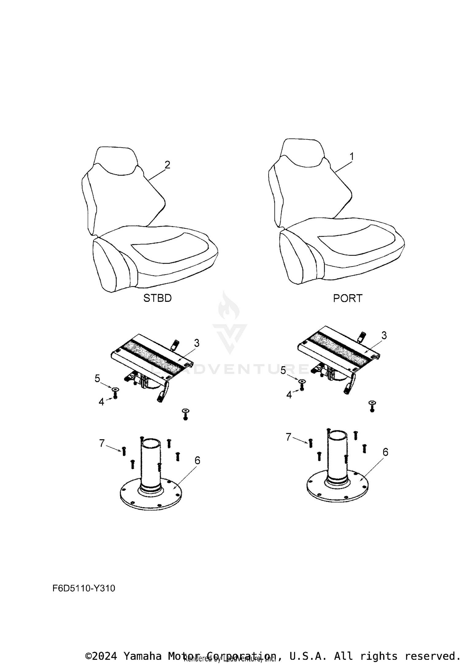 SWIVEL SEAT