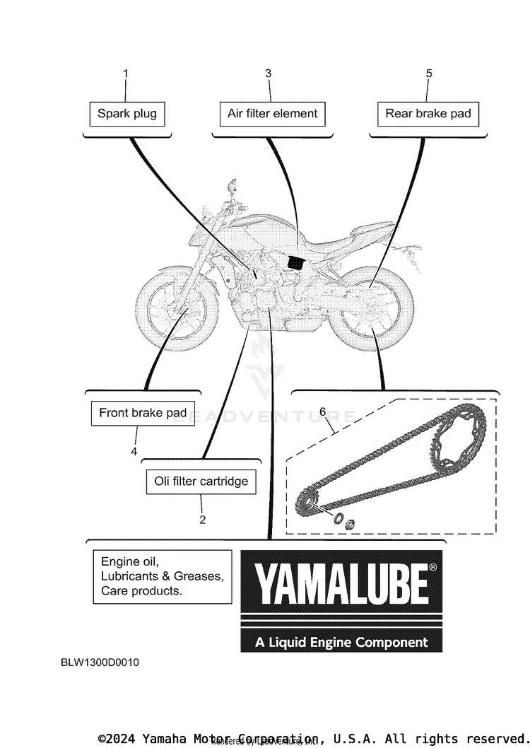 3 Periodic Maintenance Parts MT07 - MT07TCB - 2026 Schematic