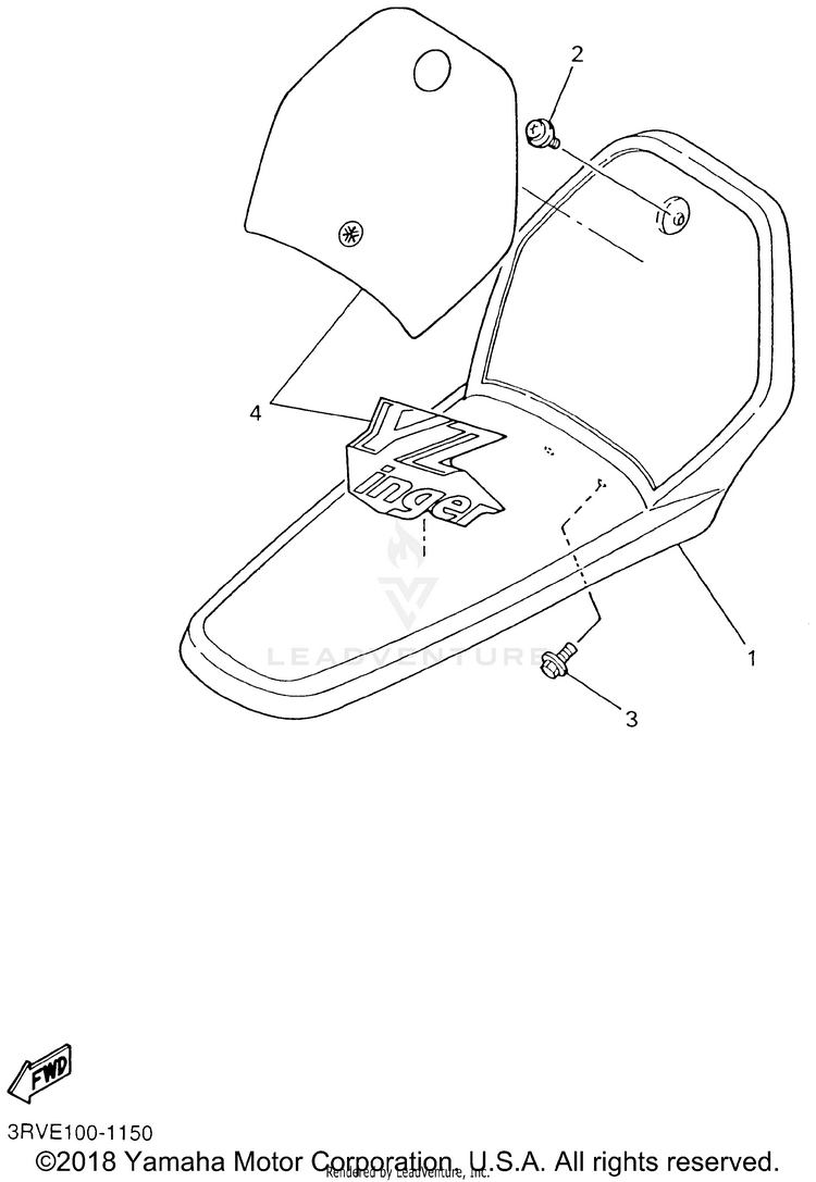 Front Fender Schematic