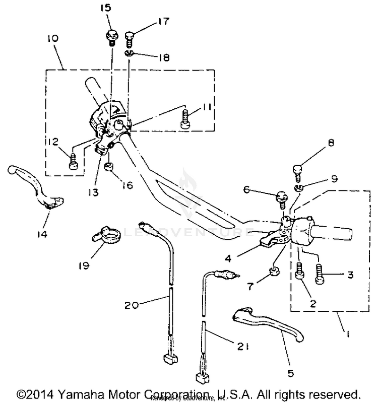 Handle Switch Lever Schematic