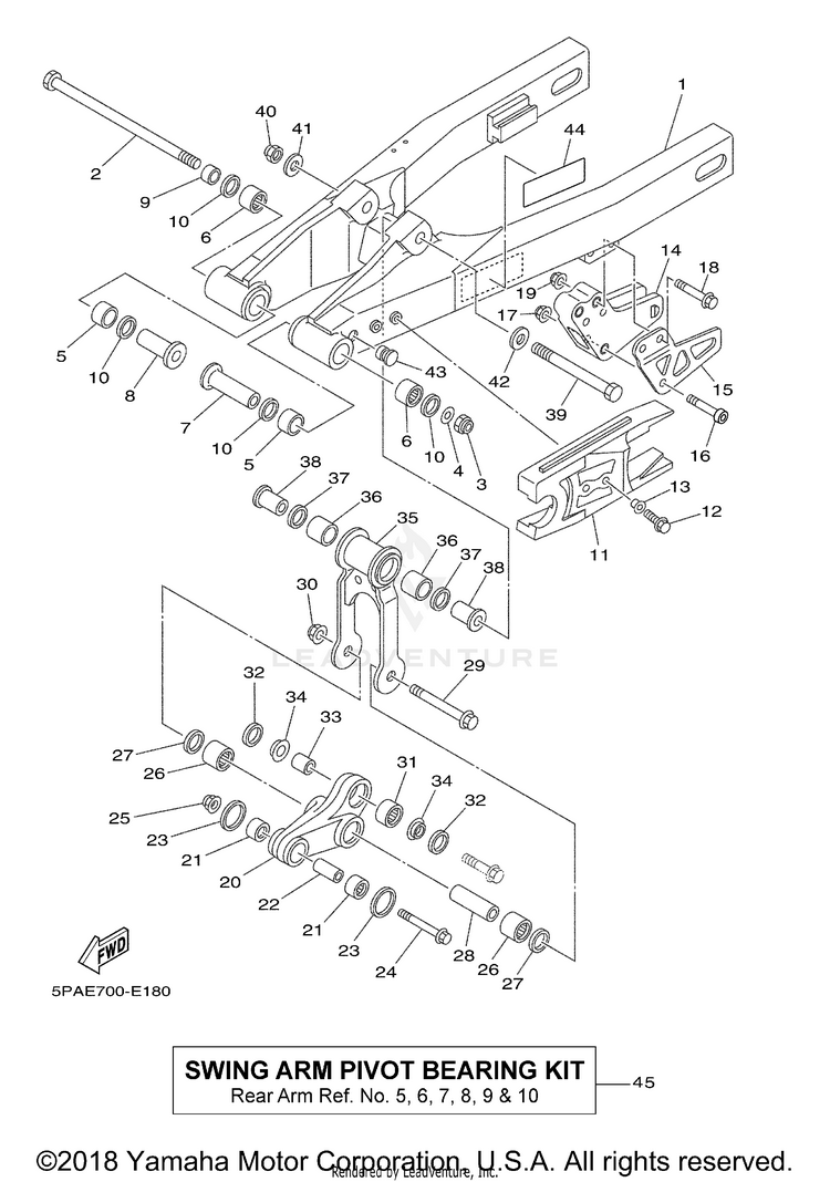Rear Arm Schematic