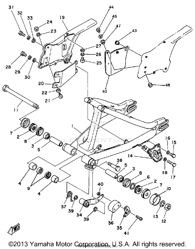 Rear Arm Schematic