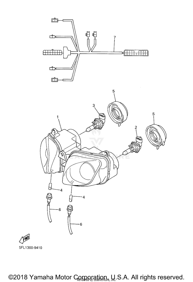 Headlight Schematic