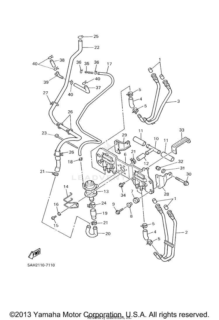 Air Induction System Schematic