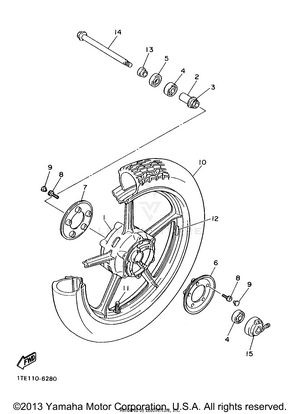 Front Wheel Schematic