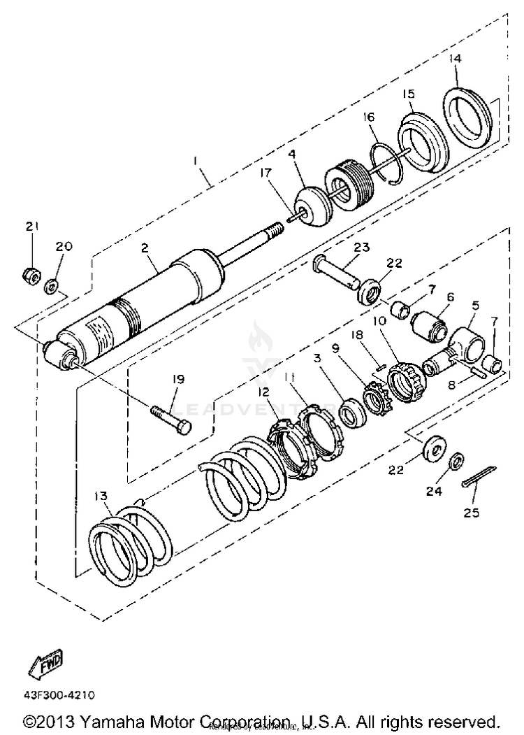 Rear Shocks Schematic