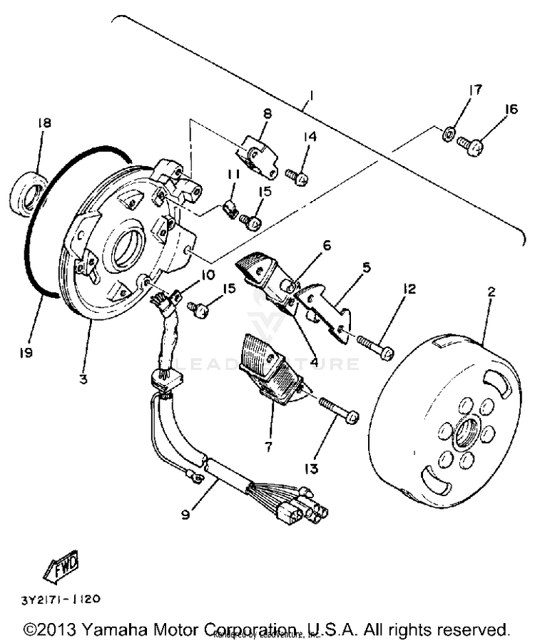 C - D - I - Magneto Schematic