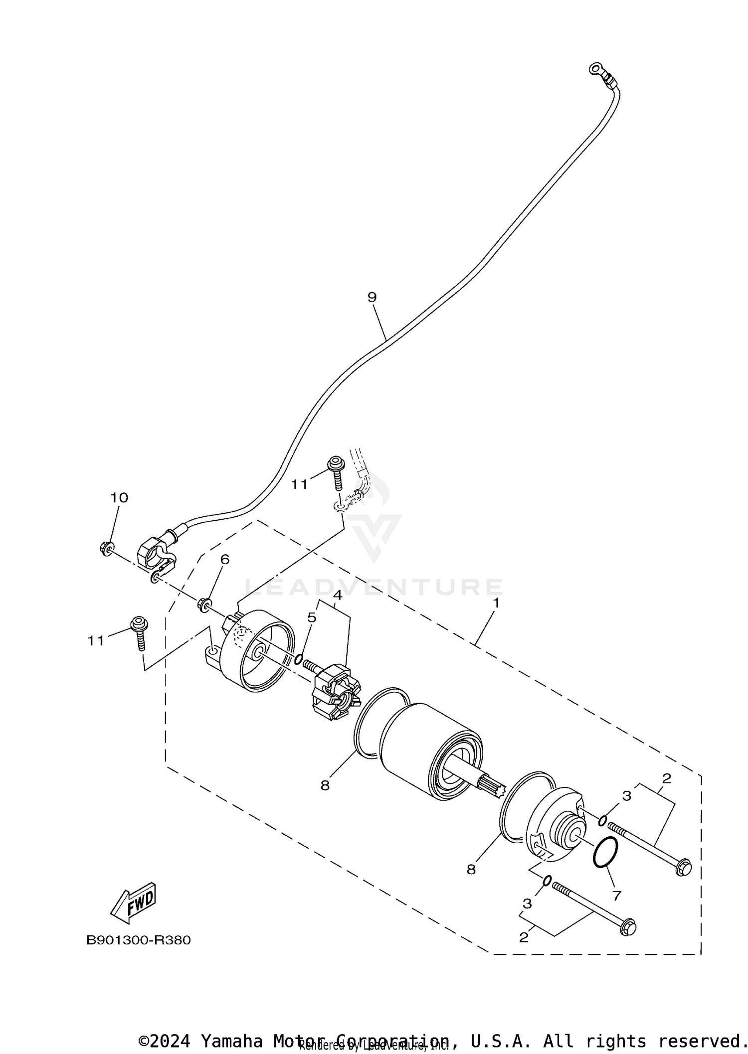 STARTING MOTOR