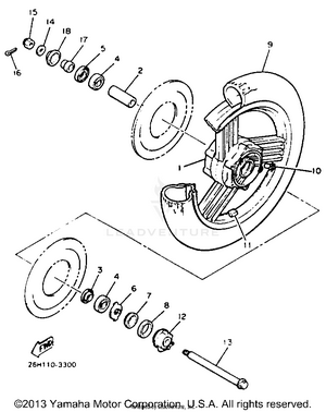 Front Wheel Schematic