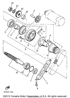 Starter Clutch Schematic