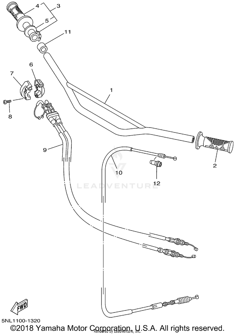 Steering Handle Cable Schematic