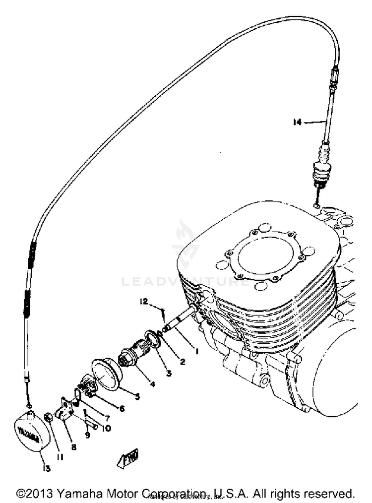 Decompression Valve Yz400c Schematic