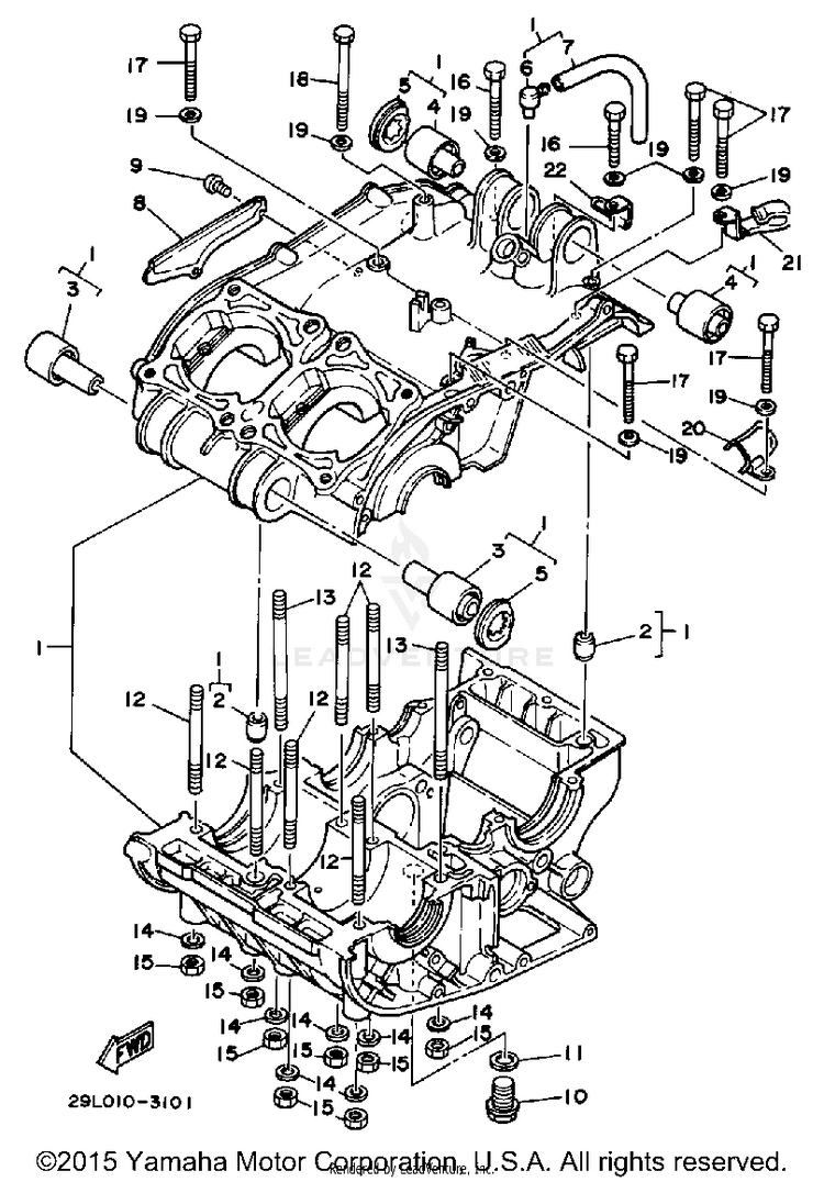 Crankcase Schematic