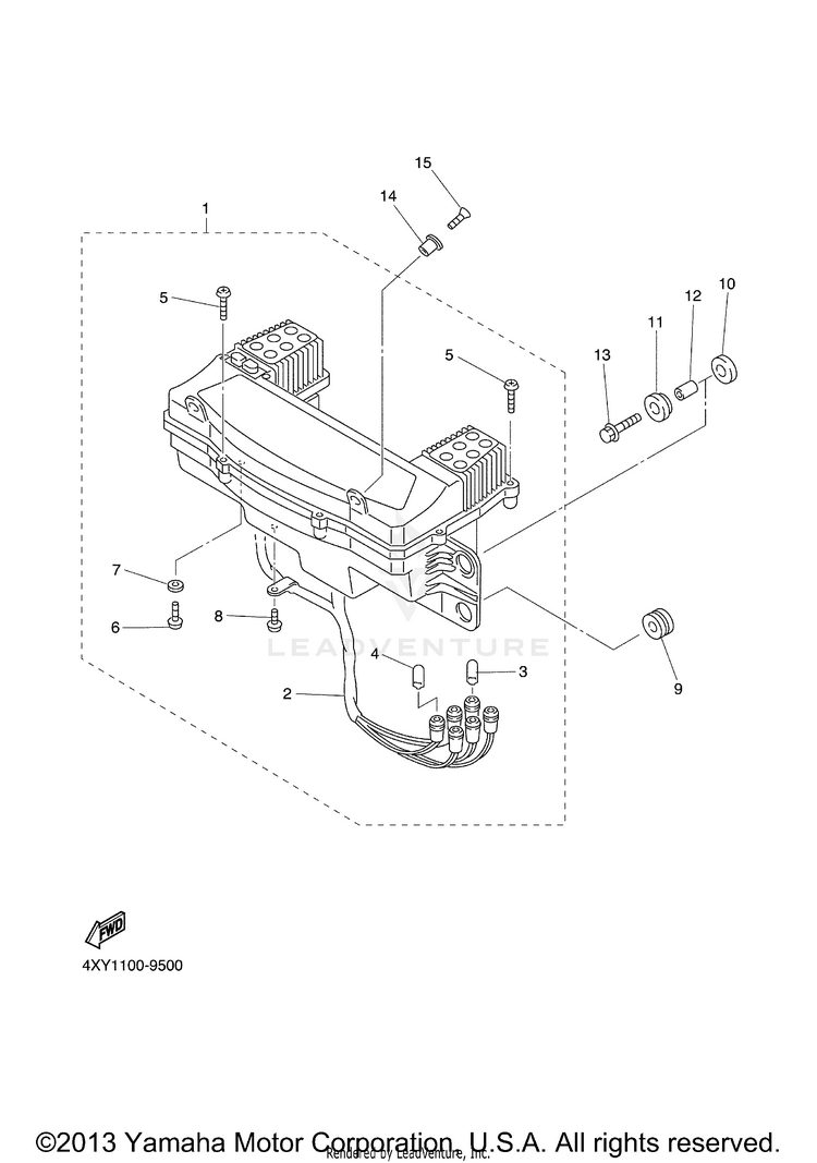Meter VENTURE MM LIMITED EDITION (CA Ed.) - XVZ13TFSMC - 2000 Schematic