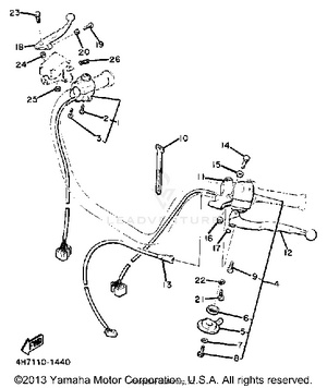 Handle Switch Lever Schematic