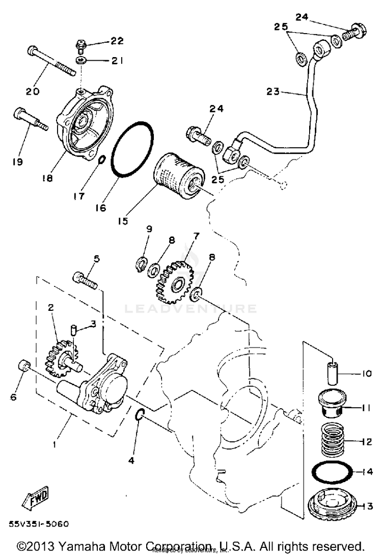 Oil Pump Schematic