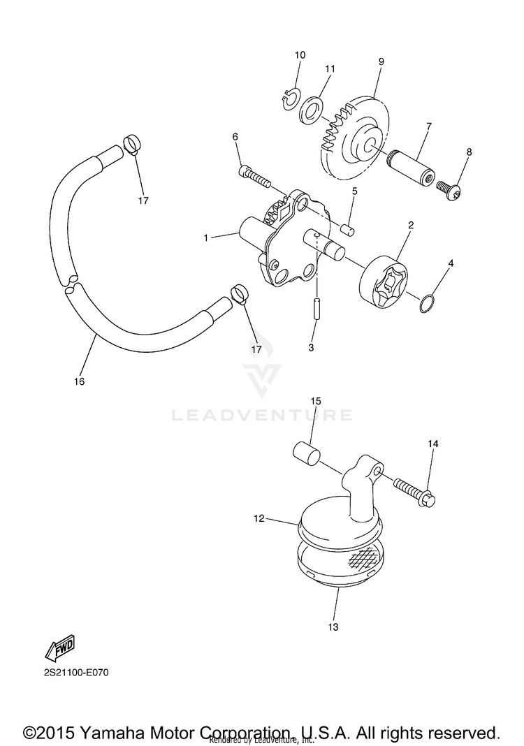Oil Pump Schematic