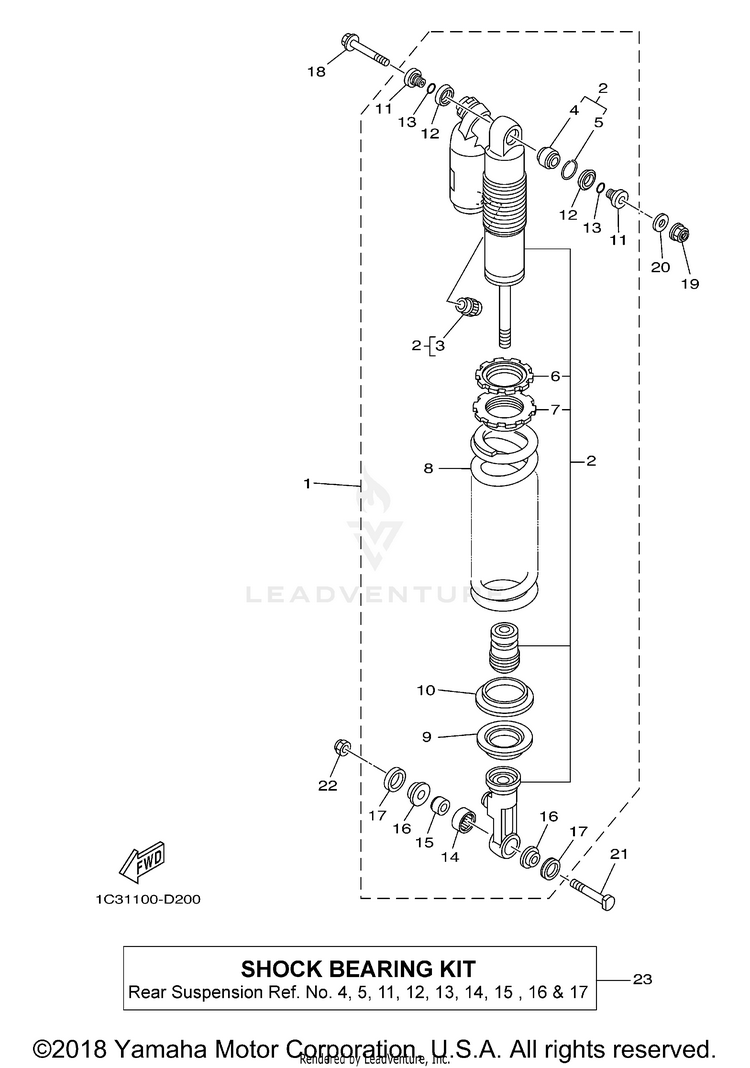 Rear Suspension Schematic