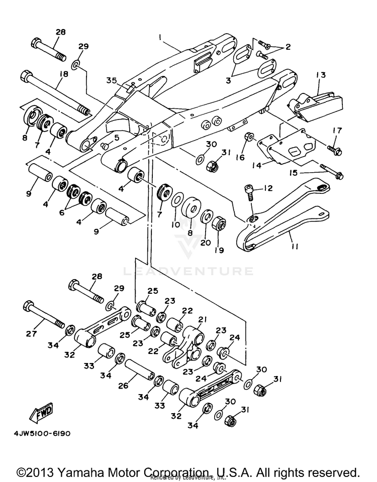 Rear Arm Schematic
