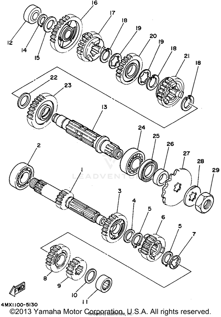 Transmission Schematic