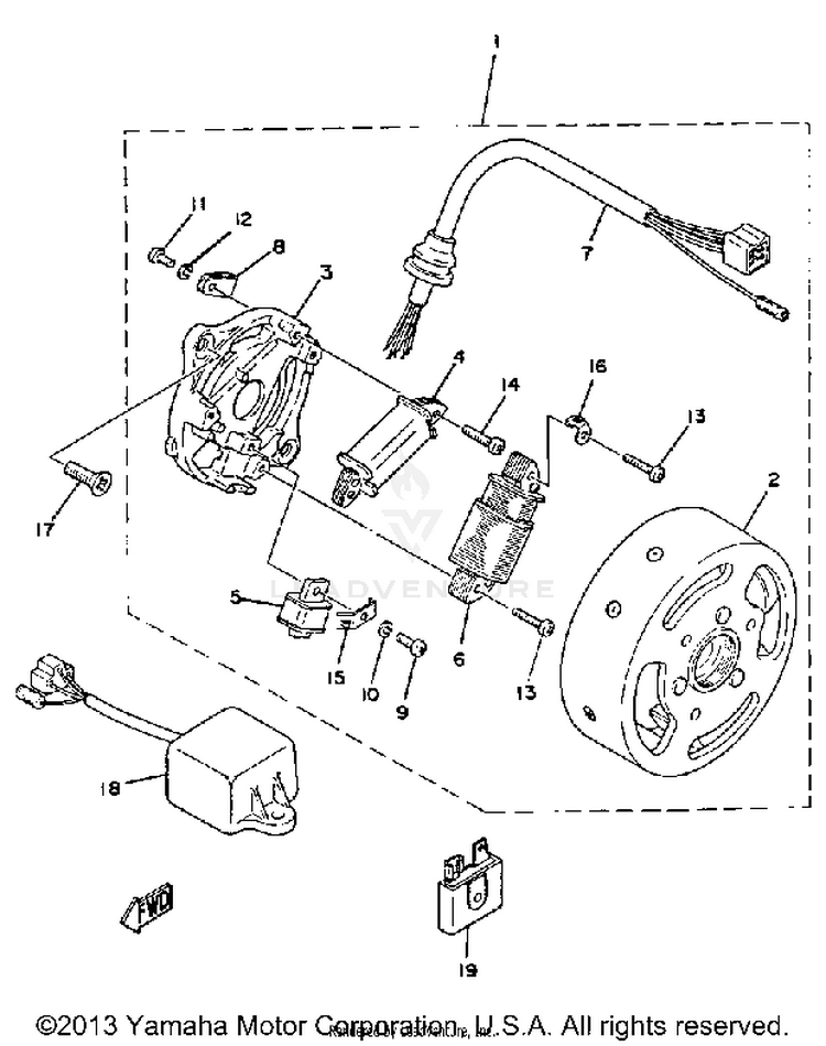 C - D - I - Magneto Schematic
