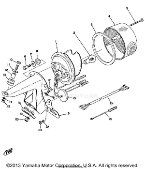 Tail Lamp (g6sb-g7s) Schematic