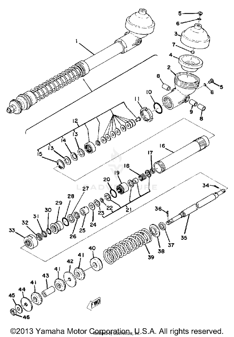 Rear Cushion Schematic