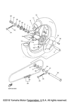 Rear Wheel Schematic