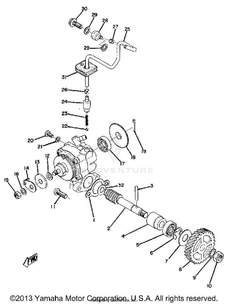 Oil Pump Schematic