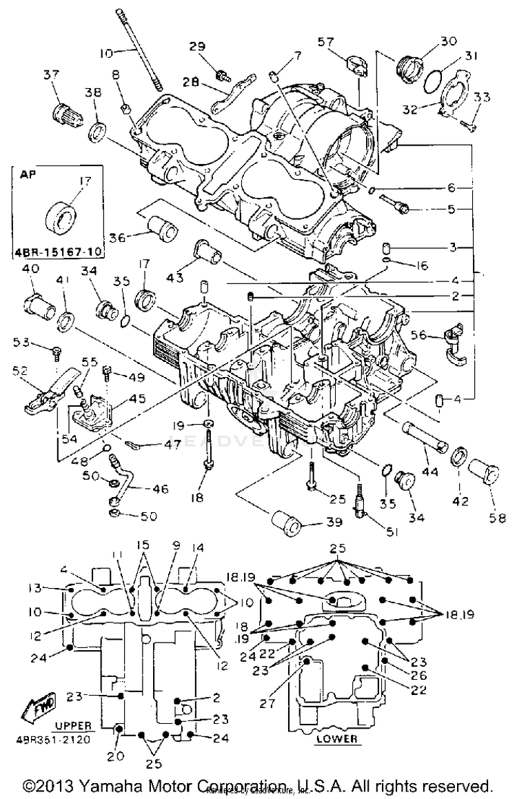 Crankcase Schematic
