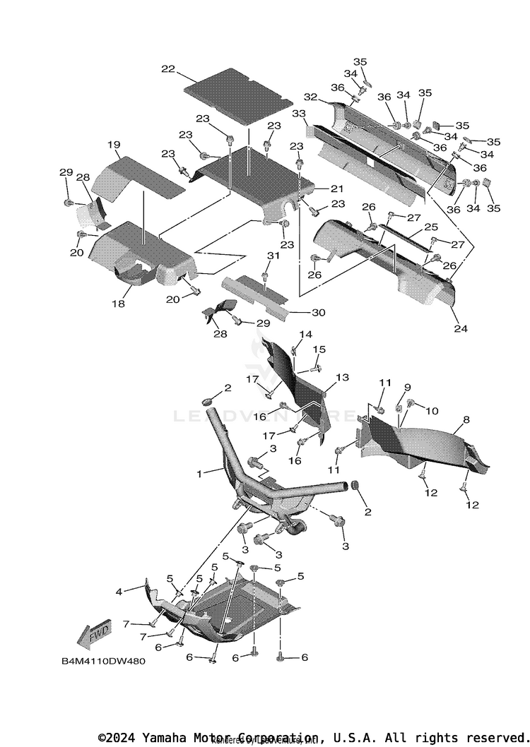 Guard WOLVERINE RMAX 2 - YXE10WPAMS - 2021 Schematic