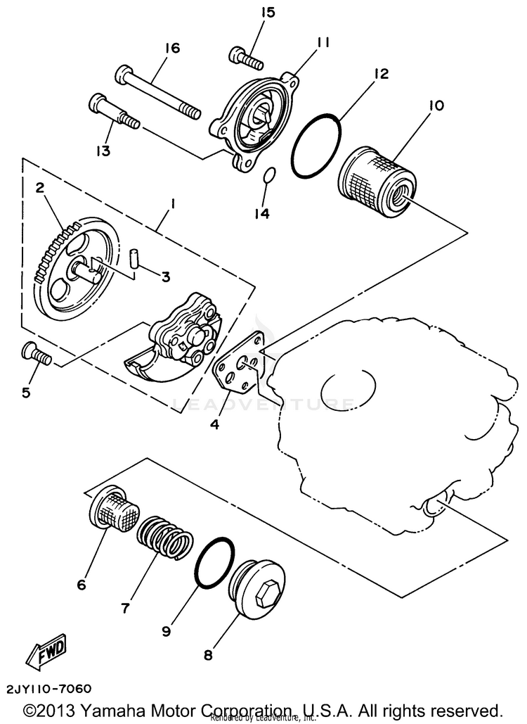 Oil Pump Schematic