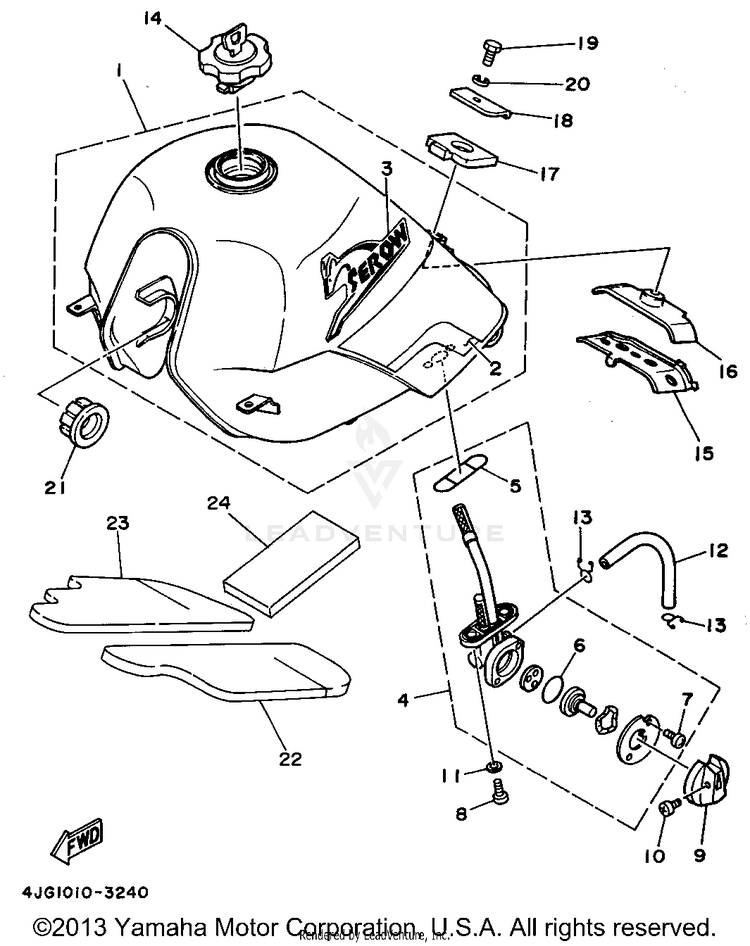 Fuel Tank Schematic