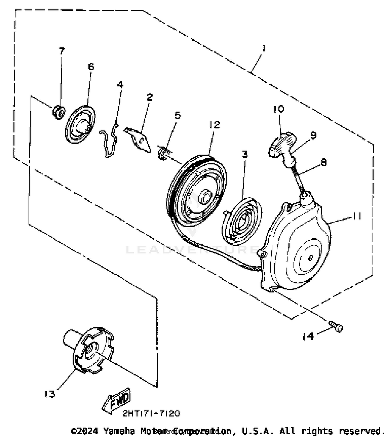 Starter (Alternate Parts) Schematic