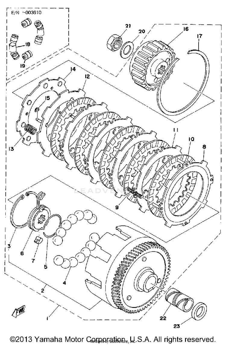 Clutch LB80_3D - 1977 Schematic