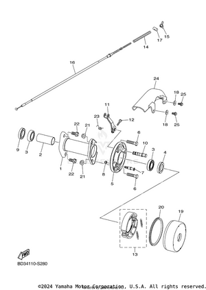 Rear Brake Schematic