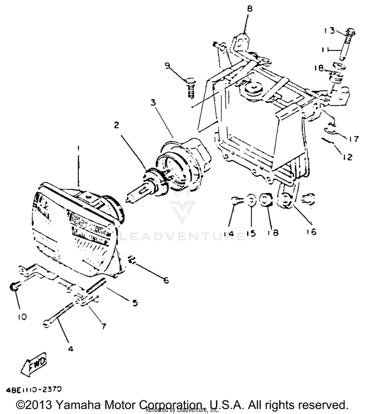 Headlight Schematic