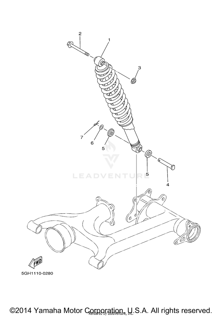 Rear Suspension Schematic