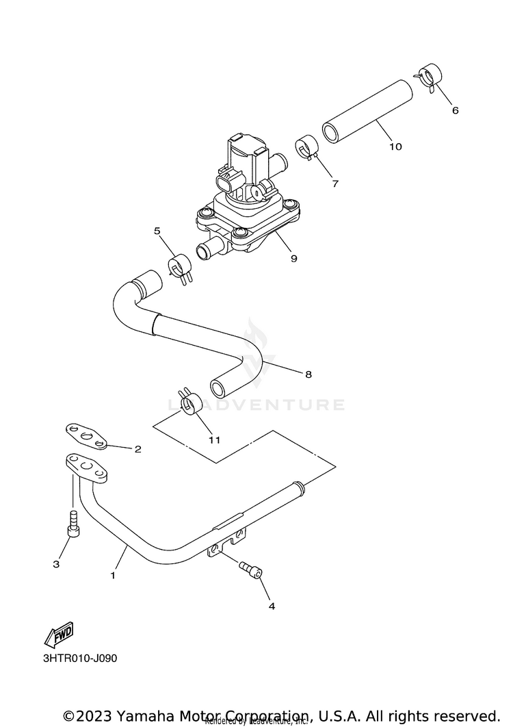 Air Induction System Schematic
