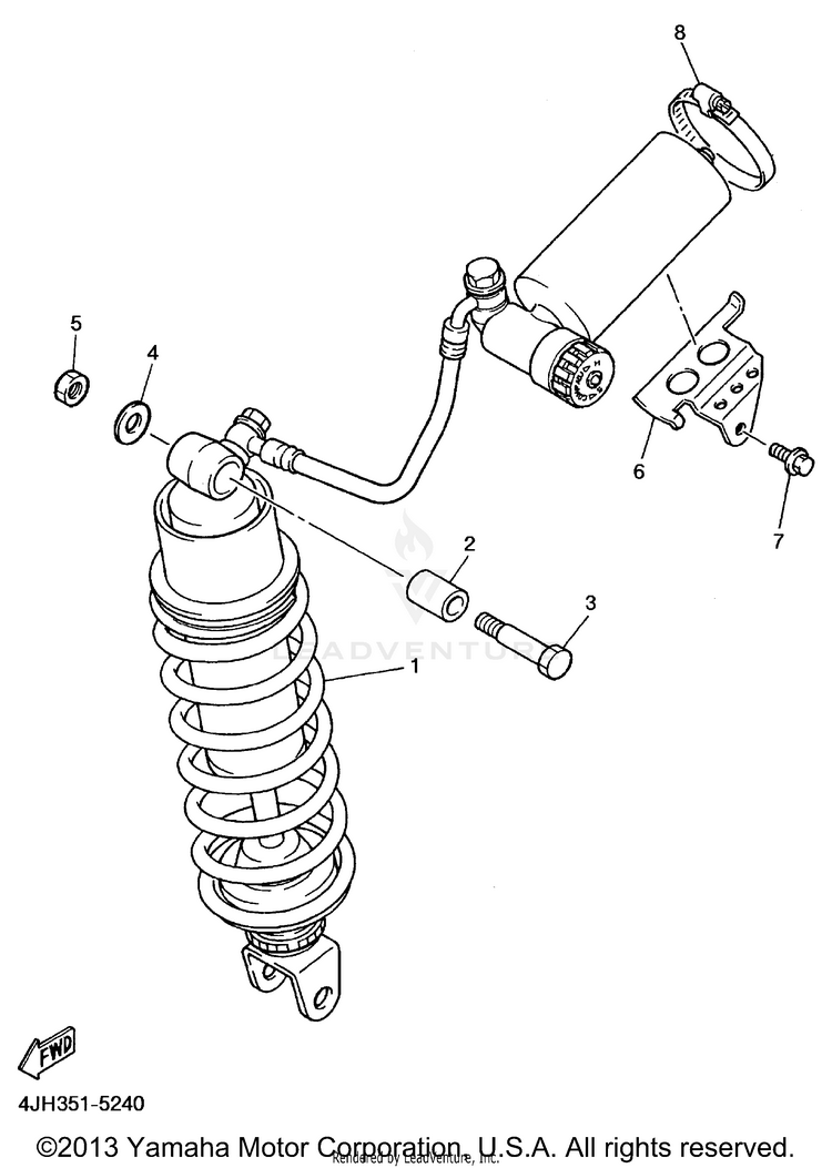 Rear Suspension Schematic